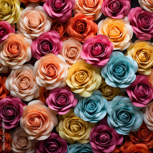 roses background