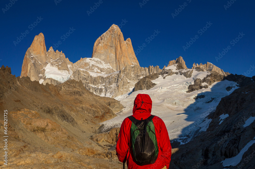 Fototapeta premium Hike in Patagonia
