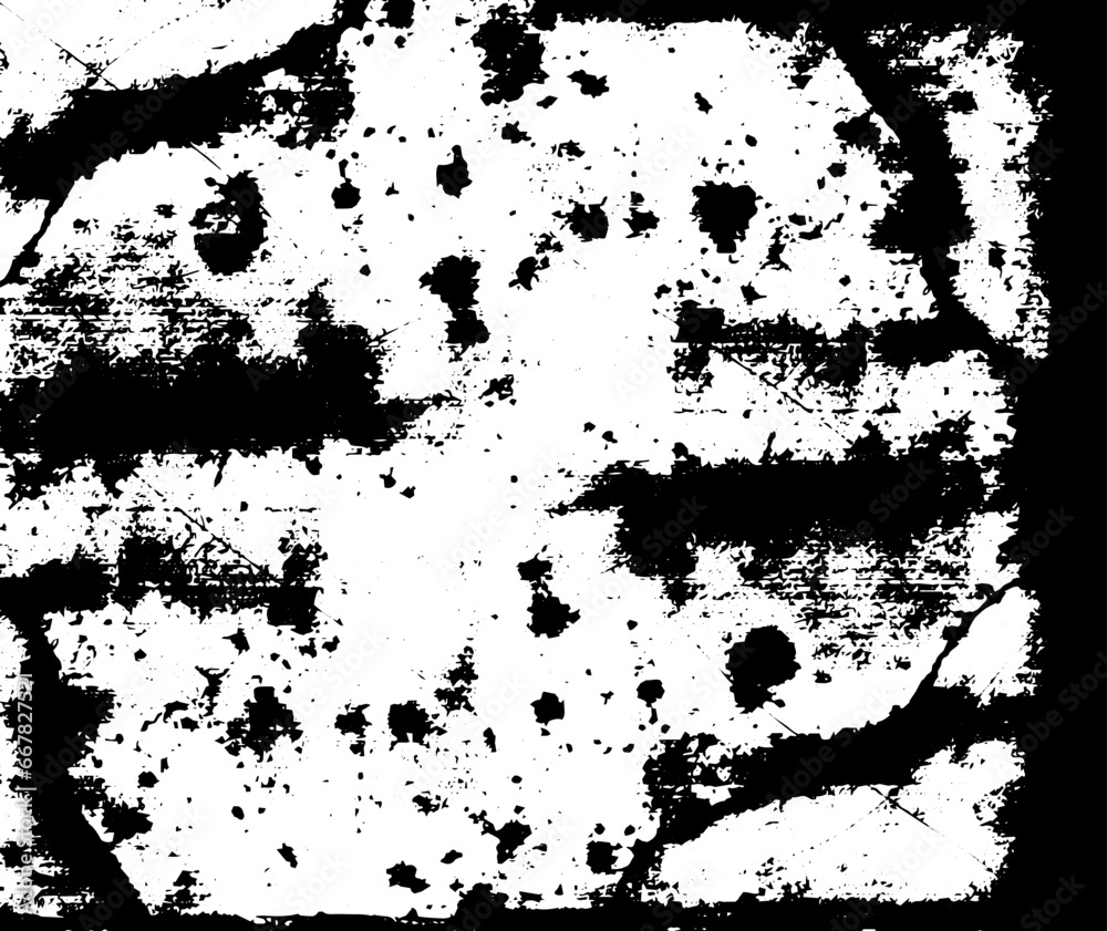 Rustic grunge vector texture with grain and stains. Abstract noise background. Weathered surface. Dirty and damaged. Detailed rough backdrop. Vector graphic illustration with transparent white. EPS10.