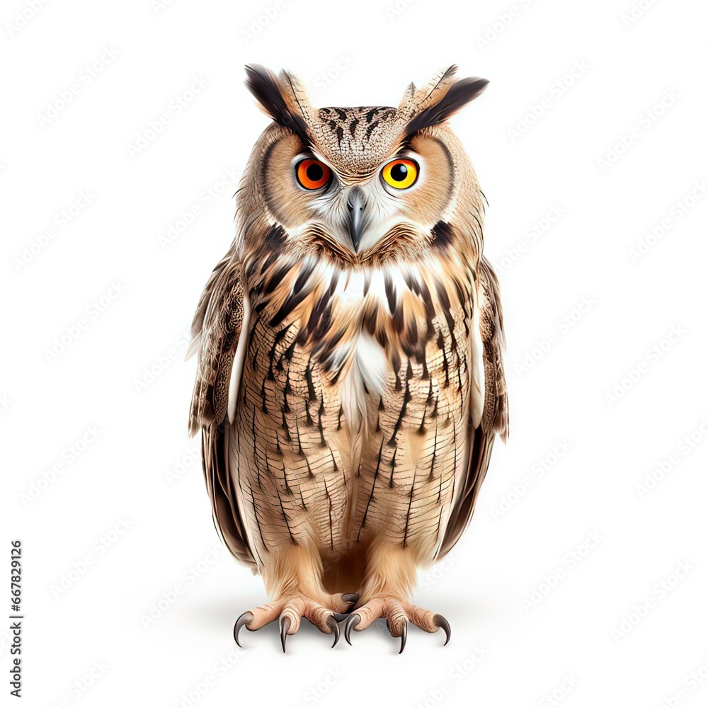 Naklejka premium Owl