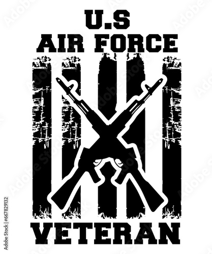 u.s air force veteran svg
