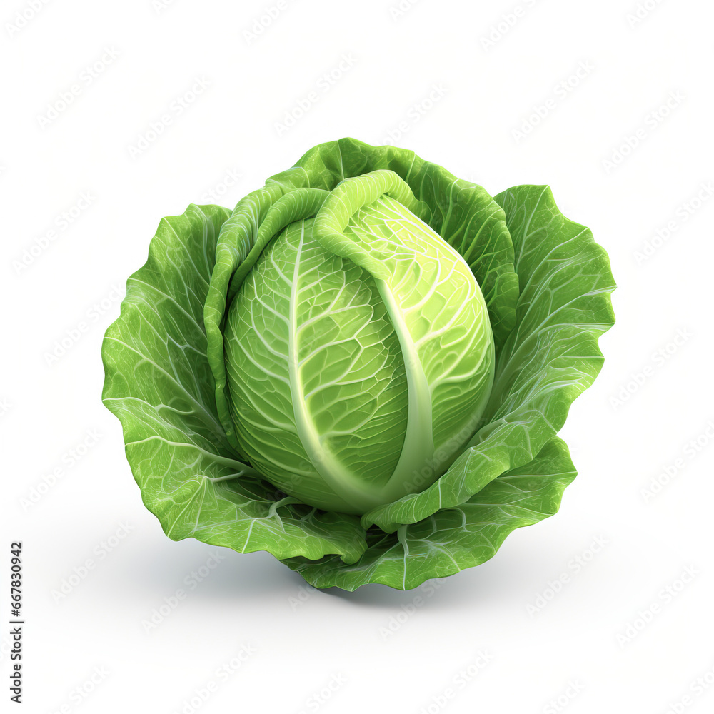 3d icon of cabbage
on the white background. 3d icon of cabbage
on the white background.