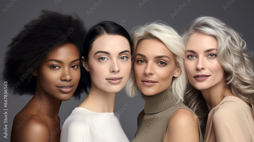 portrait of four women portrait of four women