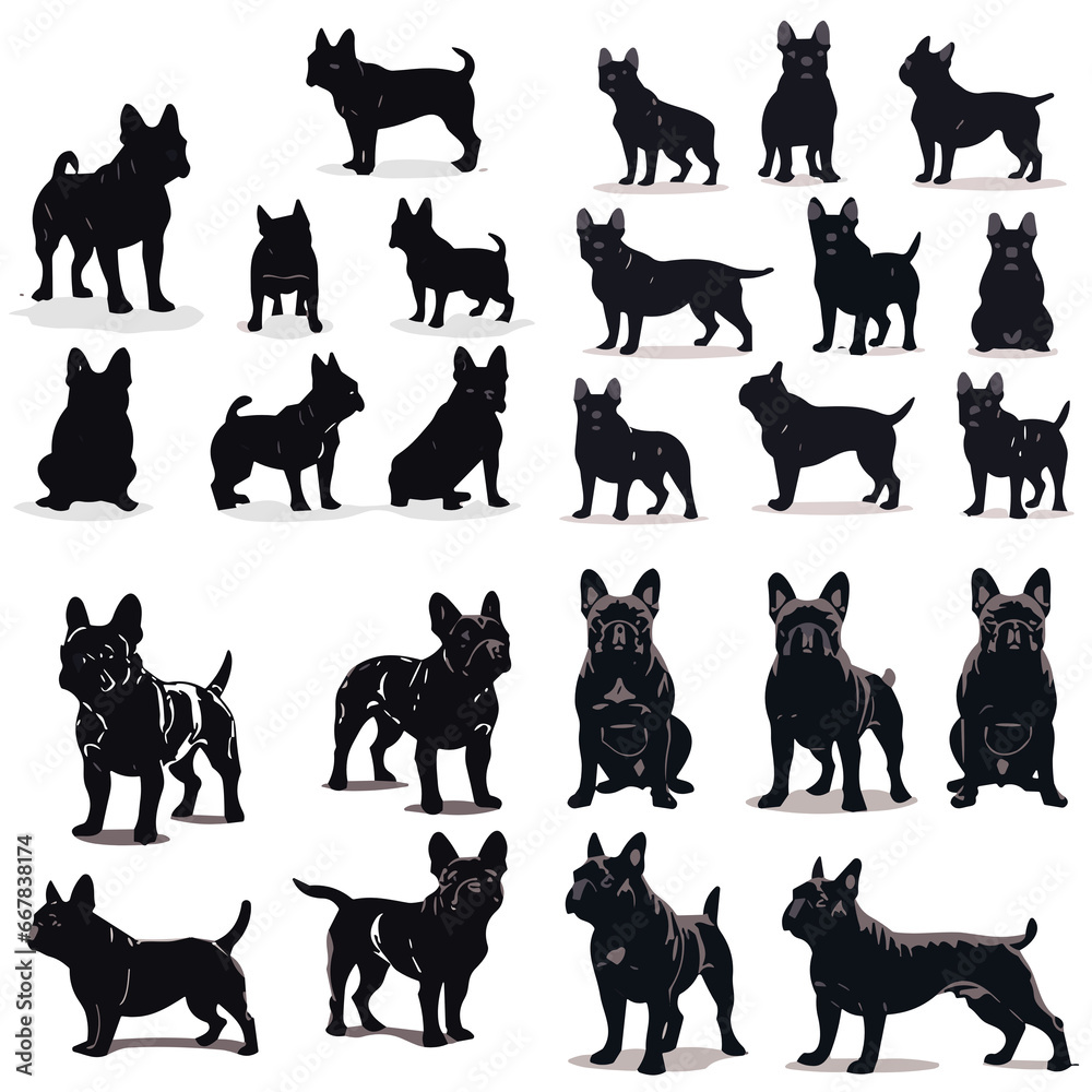 silhouette, dog, vector, animal, horse, dog breed svg, dog breed, dog vector, dog silhouette, illustration, pet, icon, animals, set, collection, black, dogs, terrier, running, farm, cat, puppy, labrad