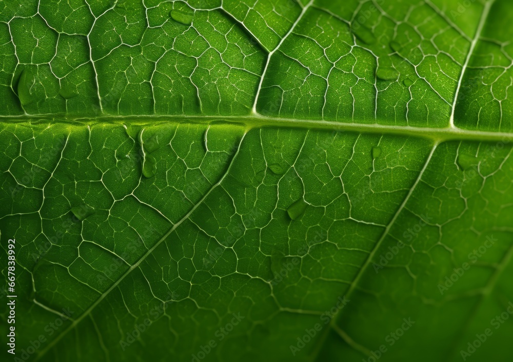 Leaf macro photography, background texture green leaf structure macro photography close up 