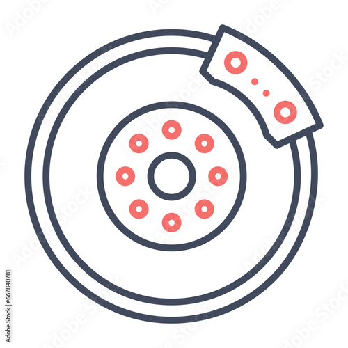 Brake Disc Icon