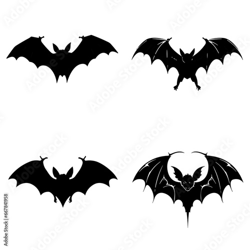 halloween, bat, pumpkin, vector, illustration, night, silhouette, autumn, horror, cartoon, black, animal, holiday, dark, design, vampire, icon, spooky, scary, moon, orange, art, bats, symbol, fear