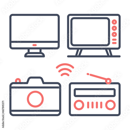 Mass Media Icon