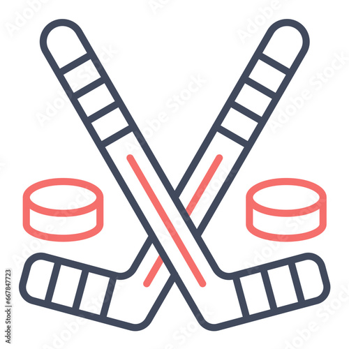 Ice Hockey Icon