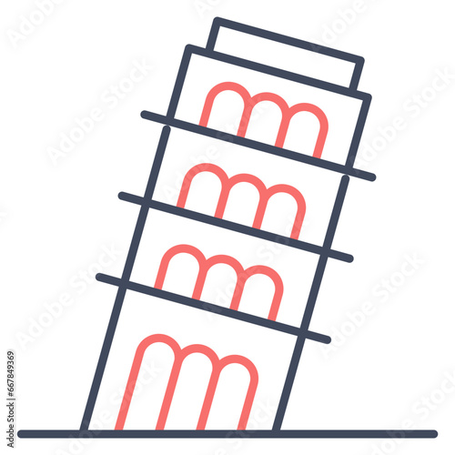 Pisa Tower Icon