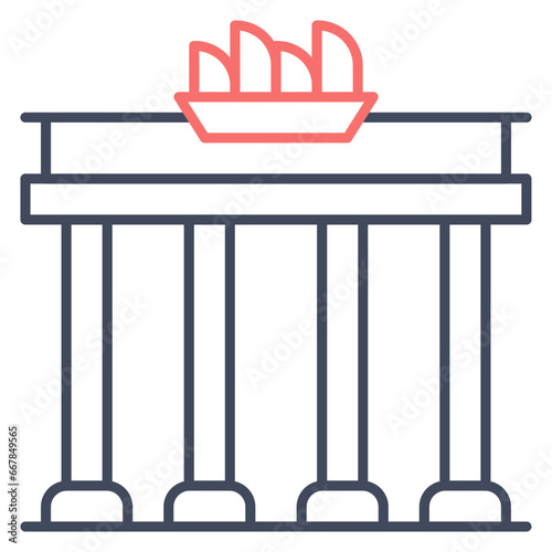 Brandenburg Gate Icon