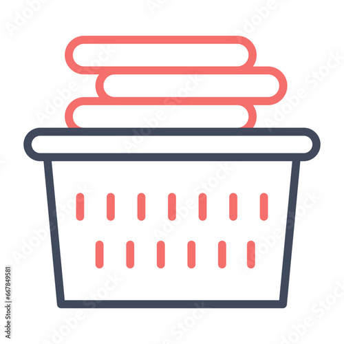 Laundry Basket Icon