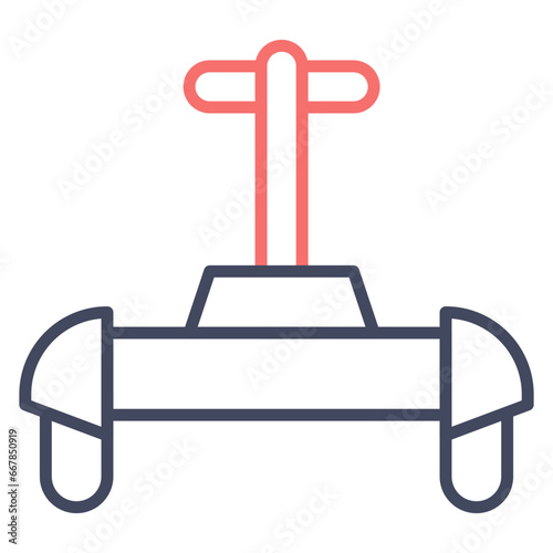 Police Segway Icon