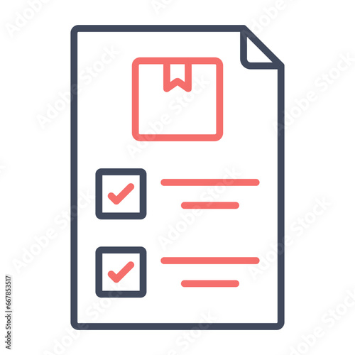 Delivery Note Icon