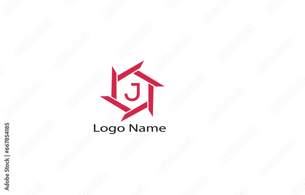 j letter logo