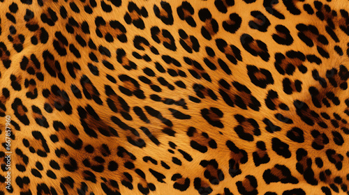 Leopard Print with Lifelike Fur Texture: Ideal for Fashion and Trendy Concepts