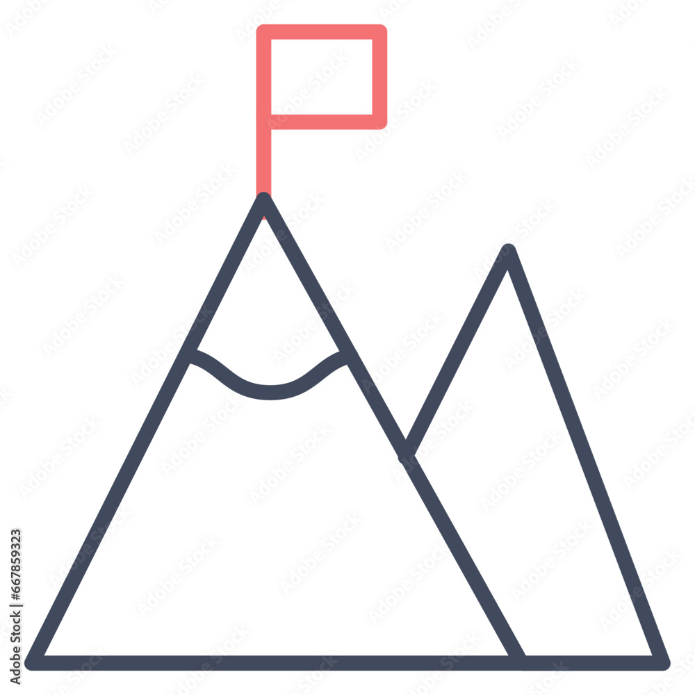 Fototapeta premium Goal Icon