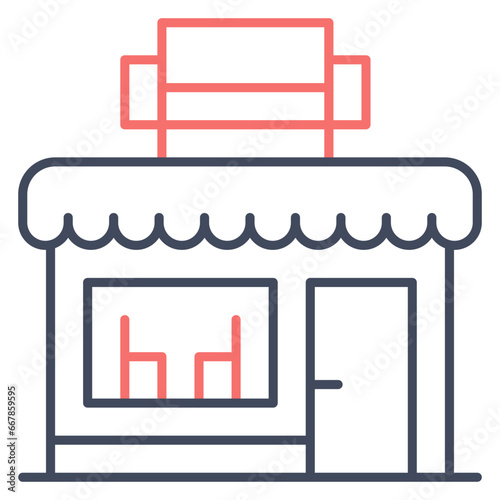 Furniture Store Icon