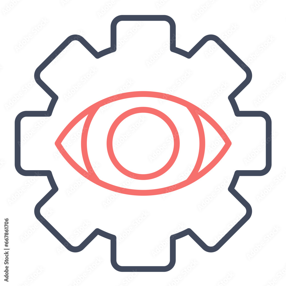 Eye Setting Icon Eye Setting Icon