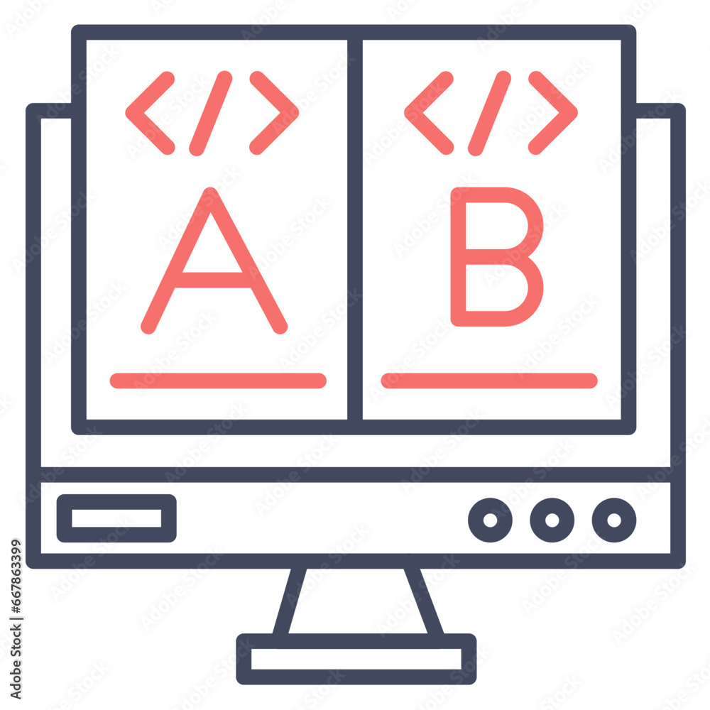 AB Testing Icon AB Testing Icon