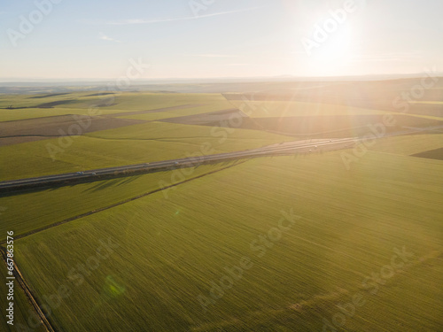 Rural land near Trakia (A1) motorway, Bulgaria