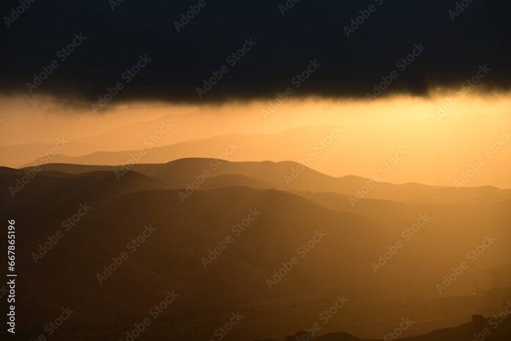 sunrise in the mountains sunrise in the mountains