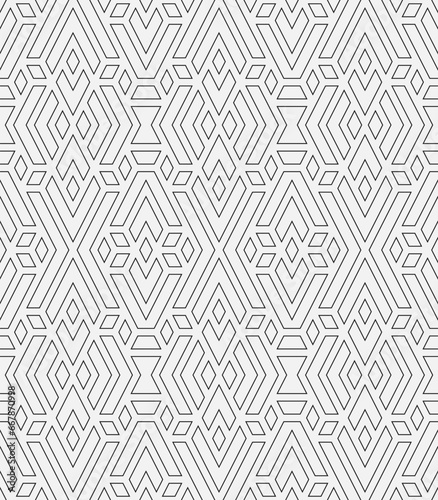 Abstract geometric seamless pattern.