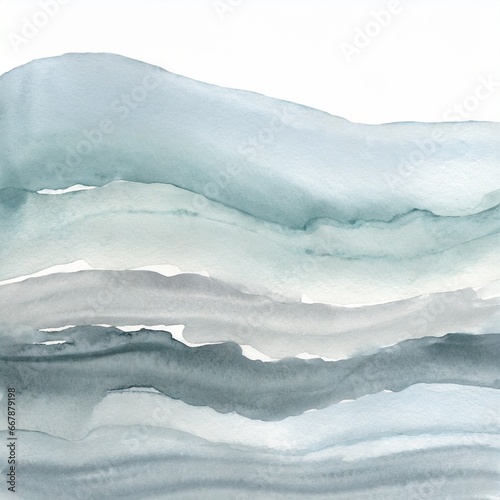 Watercolor wave background texture
