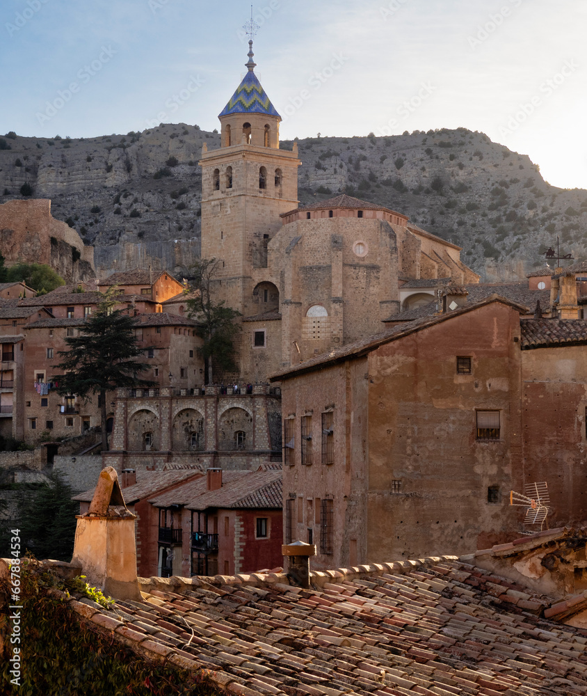 walking through the streets of Albarracín (Spain)