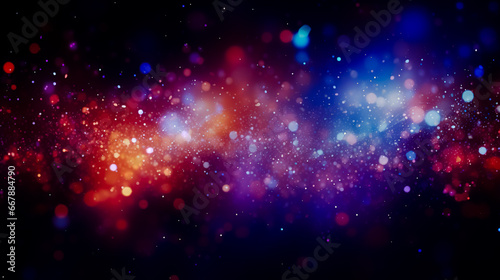 Abstract particles or glitter background. © leo_nik