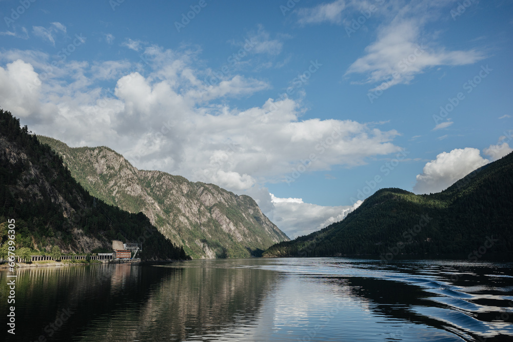Beautiful fjord in Norway