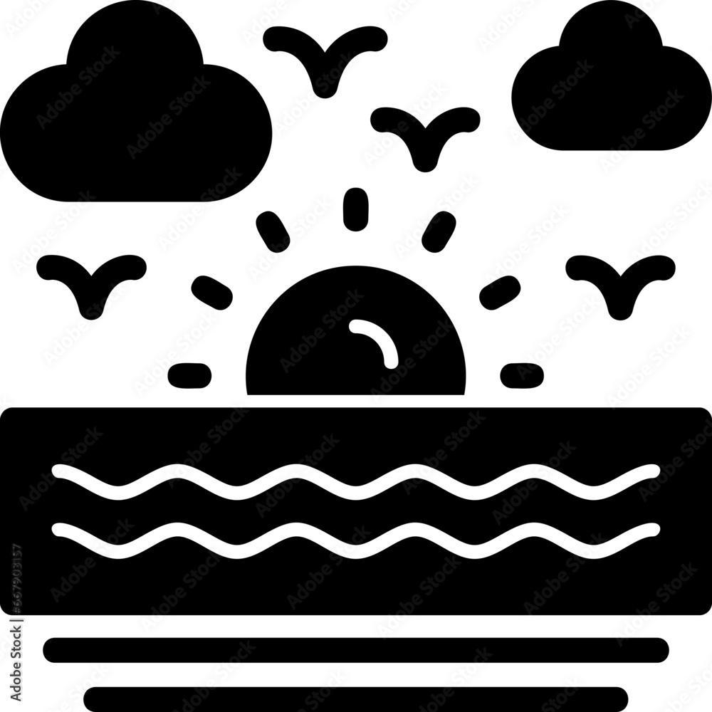 Sunset Icon Sunset Icon