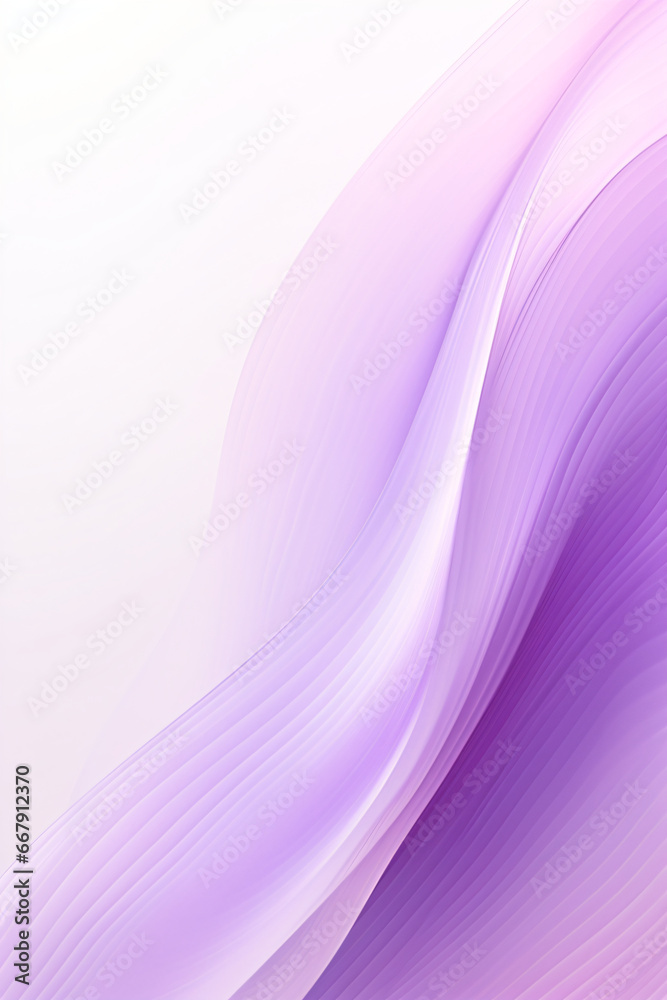 abstrakter weißer Hintergrund mit lila wellen
