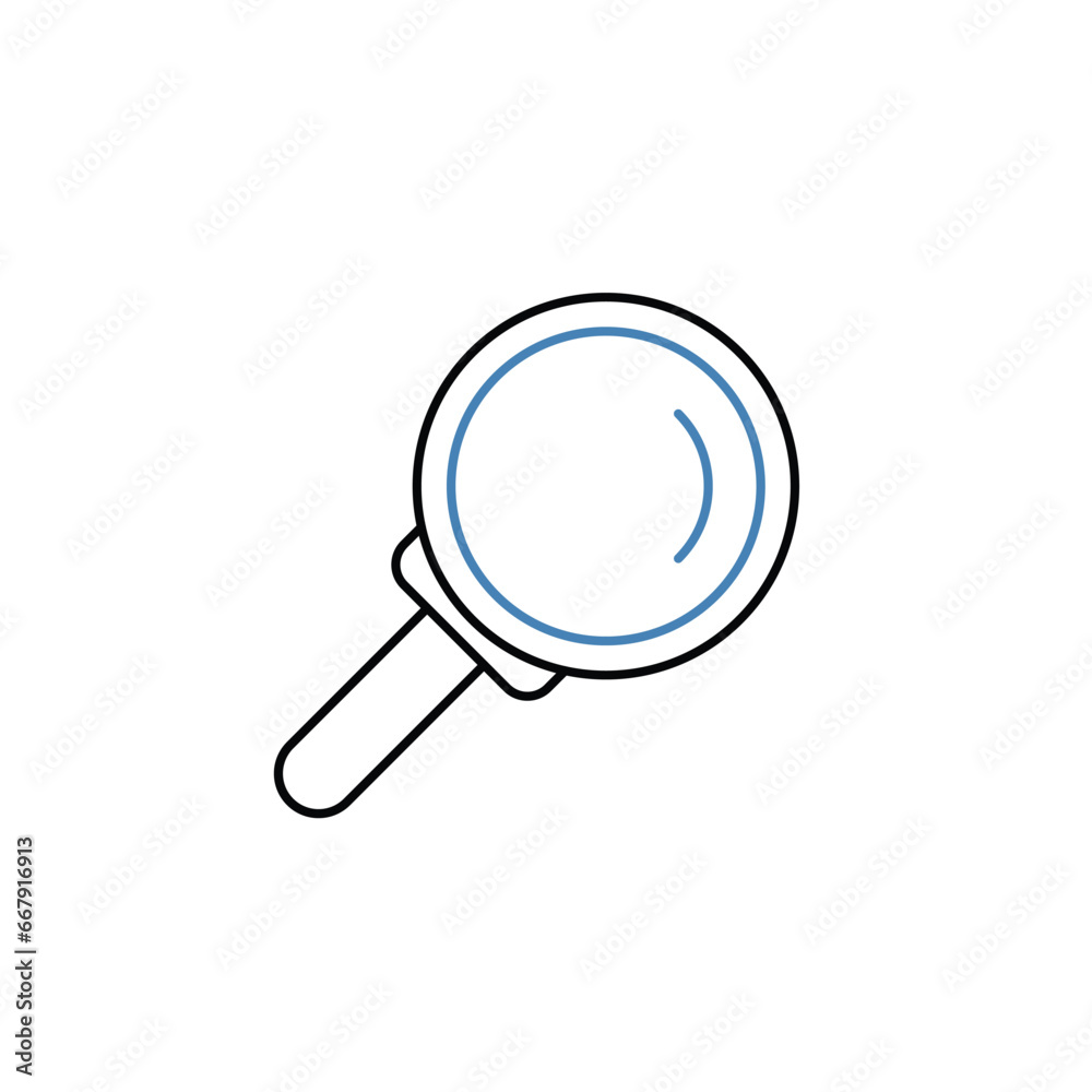 search concept line icon. Simple element illustration.search concept outline symbol design. search concept line icon. Simple element illustration.search concept outline symbol design.