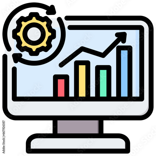 Erp Outline Color Icon