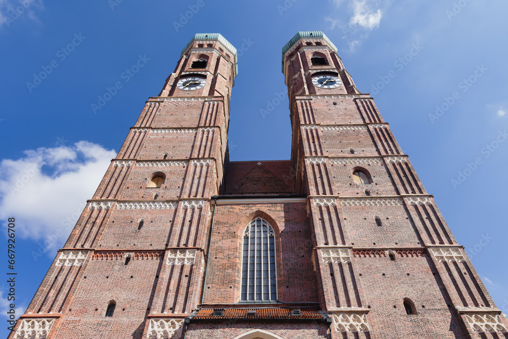 Φωτογραφία View of the church towers of the Frauenkirche in Munich, Germany