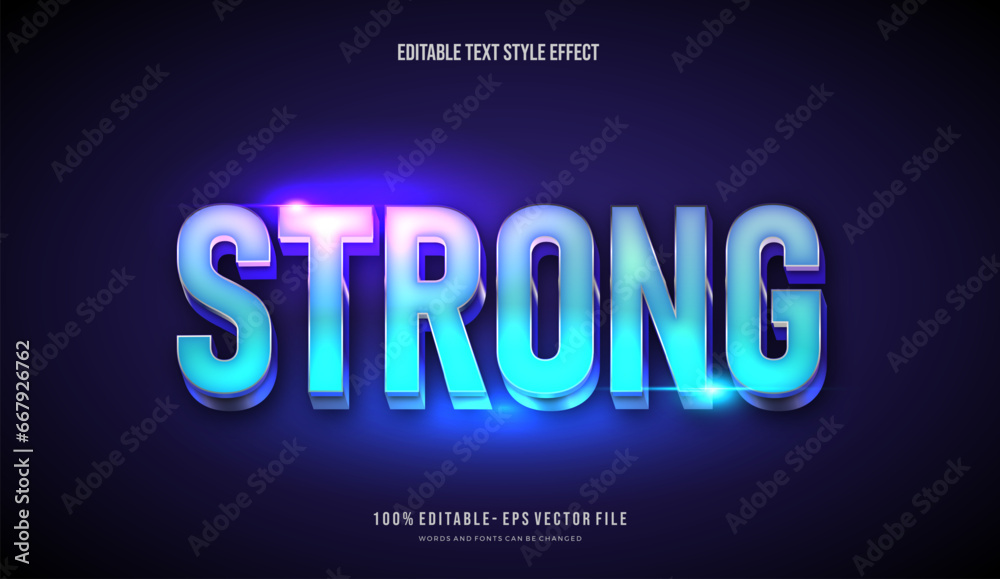 Modern Gradient bright color with futuristic theme mockup text. Editable 3d text effect styles Modern Gradient bright color with futuristic theme mockup text. Editable 3d text effect styles