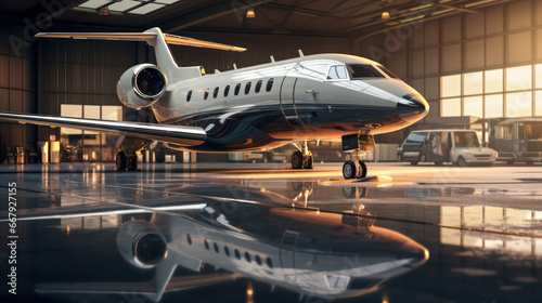 Private and luxurious hangars for exclusive jets