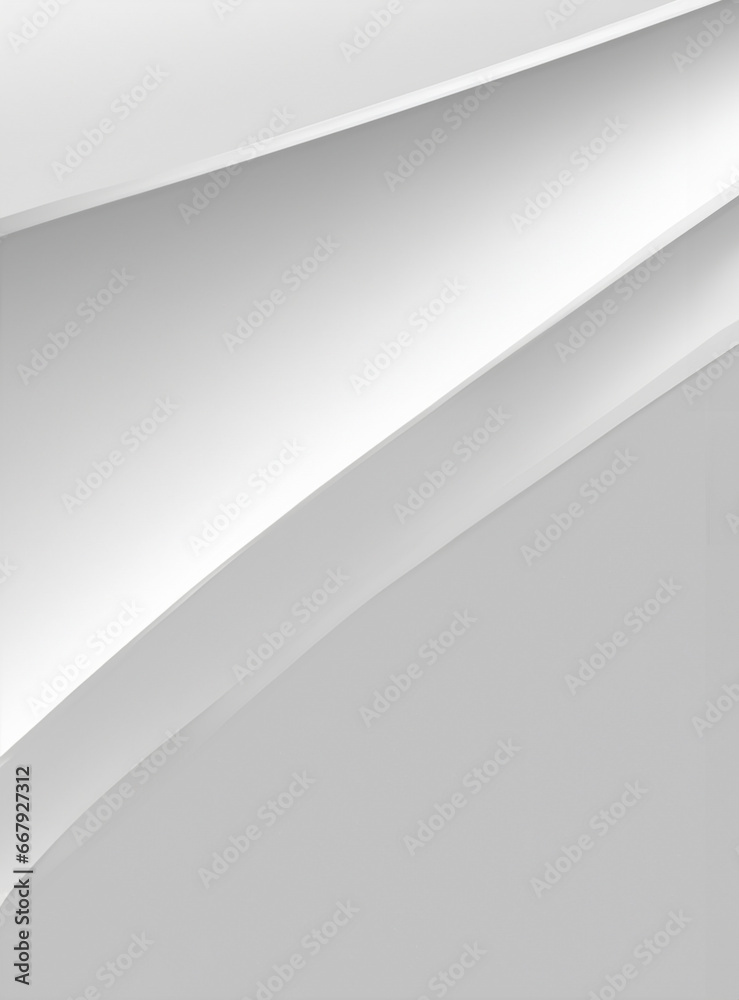  Abstract white background with lines and shadow
