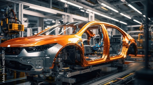 Streamlined car manufacturing on modern assembly lines