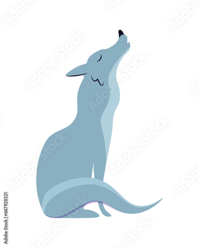 illustration of a wolf © Aldadeyta
