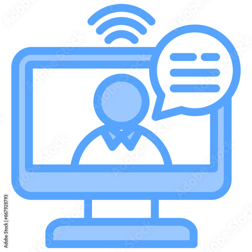 Instruktore Blue Icon