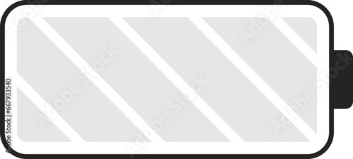 battery icons indicator power level