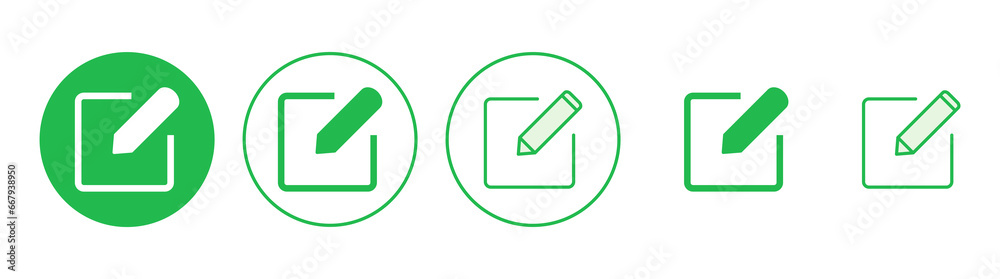 Edit icon set. edit document icon. edit text icon. pencil. sign up Edit icon set. edit document icon. edit text icon. pencil. sign up