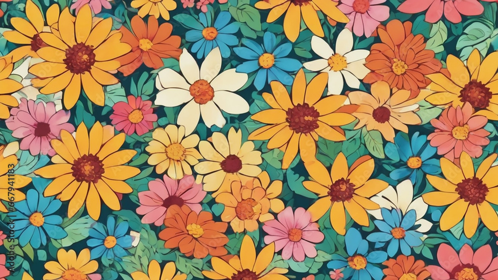 seamless floral pattern