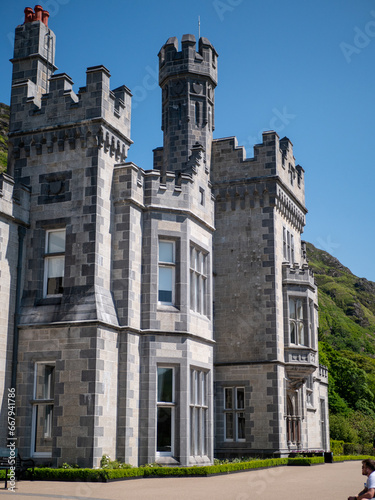 Galway, Ireland - 06-03-2023 : Kylemore’s abbey, in Connemara