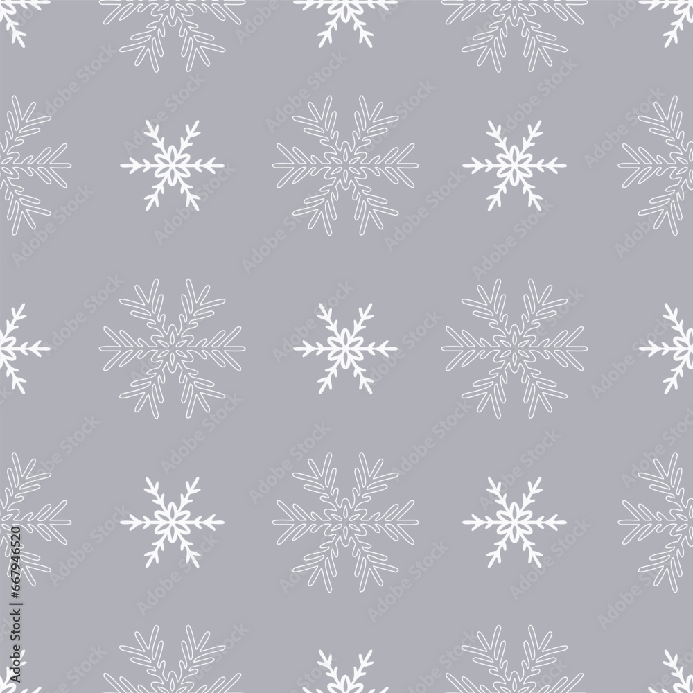 Snowflake rows repeating pattern Snowflake rows repeating pattern