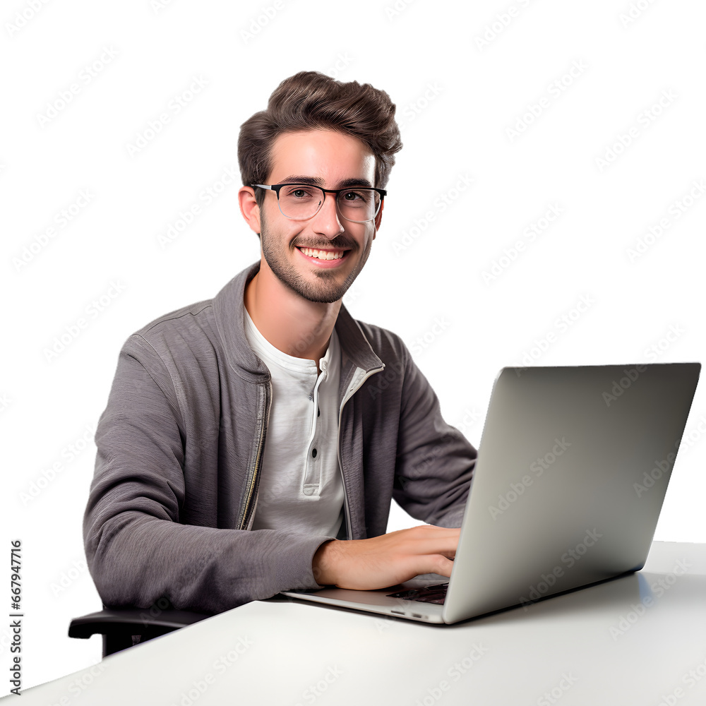 man working on laptop man working on laptop
