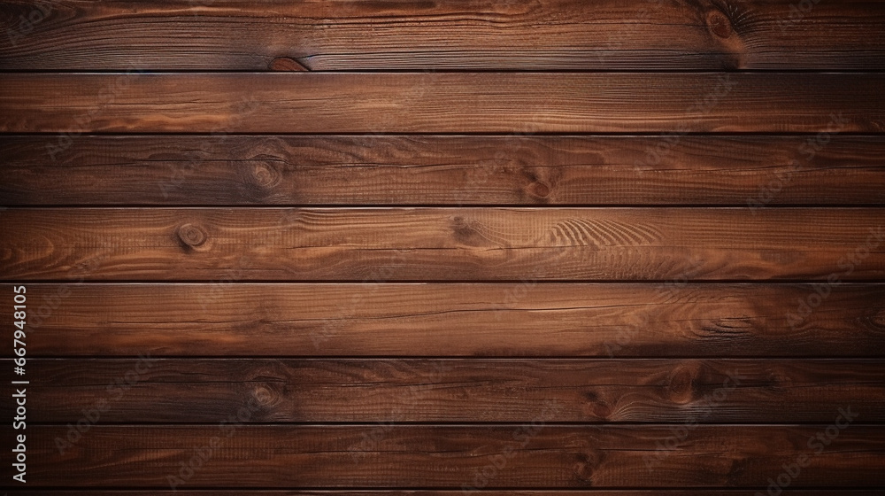 Naklejka premium brown wooden background. blank wall with space for graphic design element