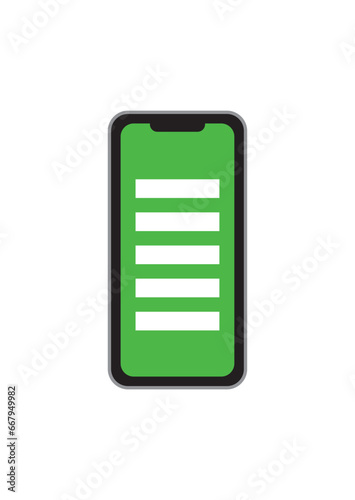 スマートフォン・タブレットのイラスト